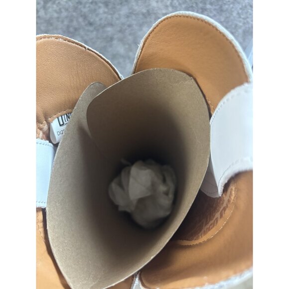 Dingo Boots Womens Size 9M White King Card Embroidered Western Cowboy Leather - Picture 9 of 13